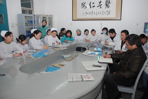 感染性疾病科和发热门诊再次学习甲流防控知识