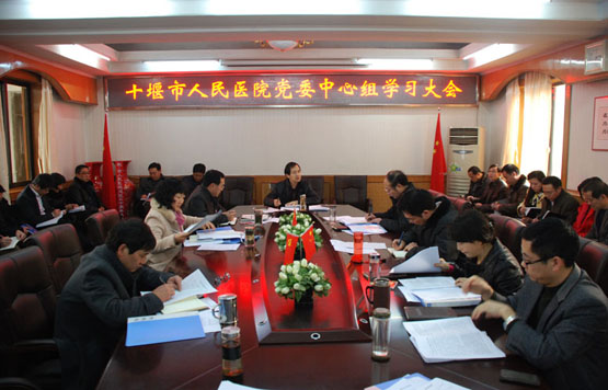 党委中心组学习贯彻全省纠风会和全市经济工作会精神