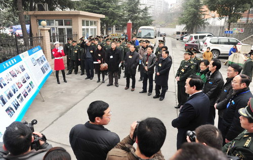 重大事件冲锋陷阵  民兵整组成效显著